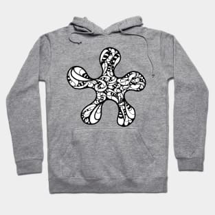 Urban Abstract Shape Doodle Art Hoodie